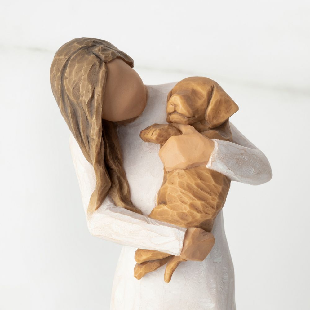 Adorable You Light figurine as a dog lover friendship keepsake gift